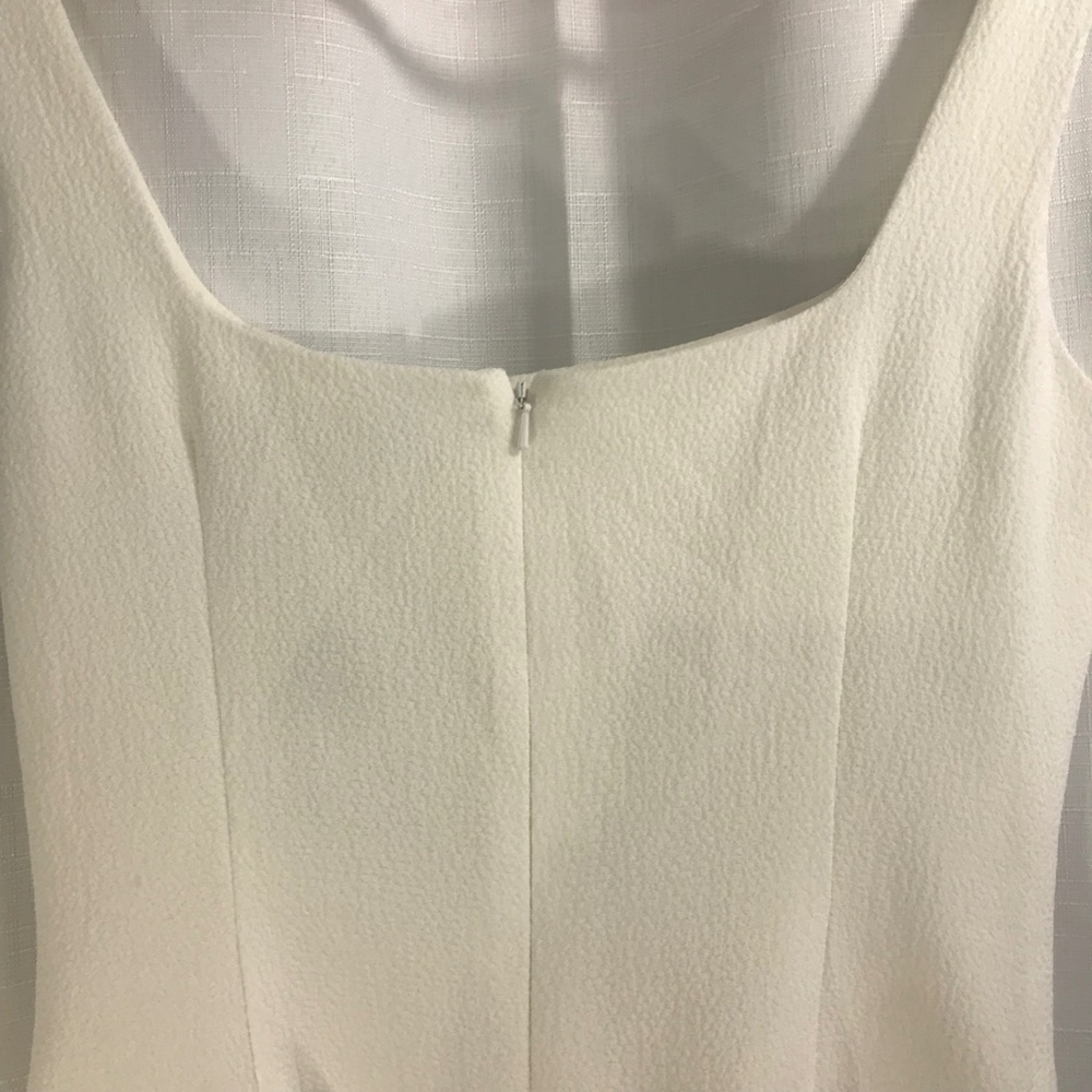 Black Halo Kiely Playsuit In Sugar White Size 4. - Picture 5 of 6